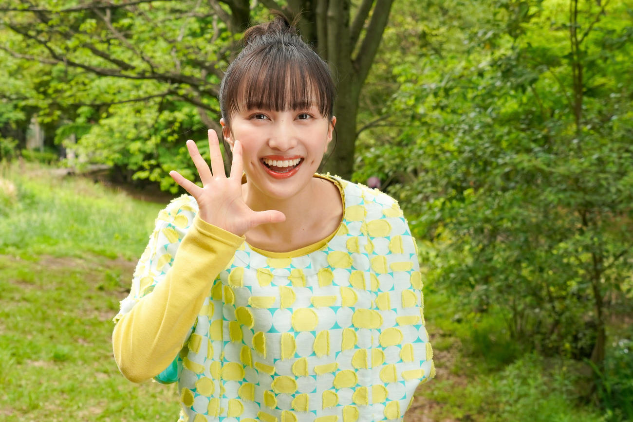 フジテレビ系土ドラ「僕の大好きな妻！」に主演する百田夏菜子