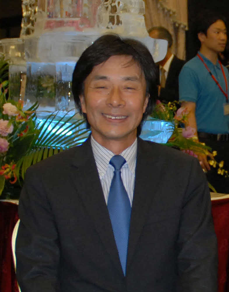 港浩一氏（2014年8月撮影）
