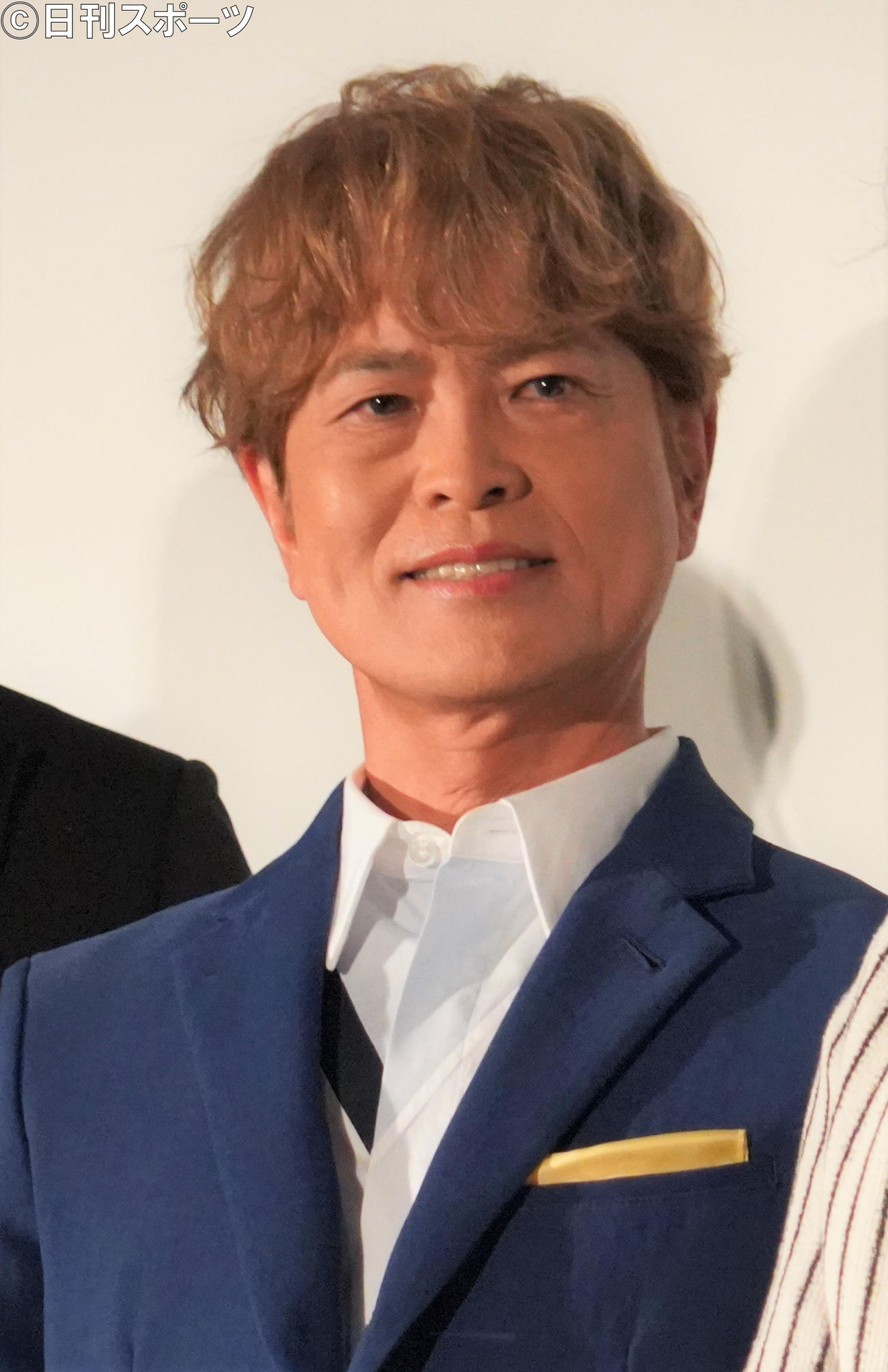 アニメ映画「機動戦士ガンダム　ククルス・ドアンの島」の完成披露舞台あいさつに出席した古谷徹（撮影・佐藤成）