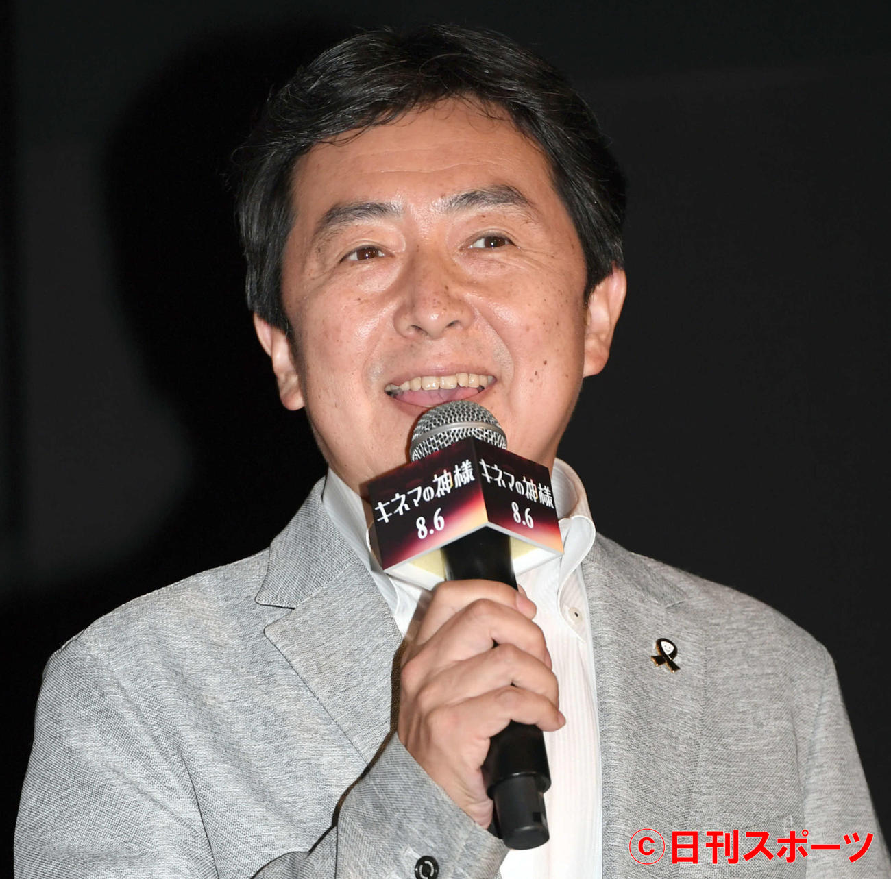 笠井信輔アナ（2021年8月撮影）