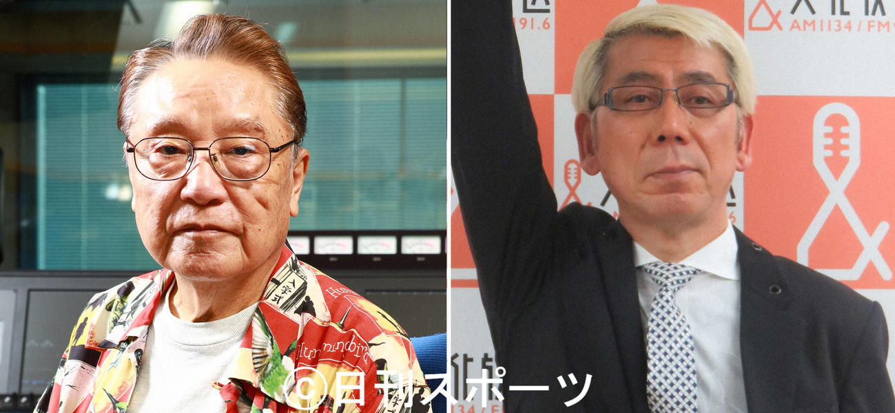 伊東四朗（左）と吉田照美