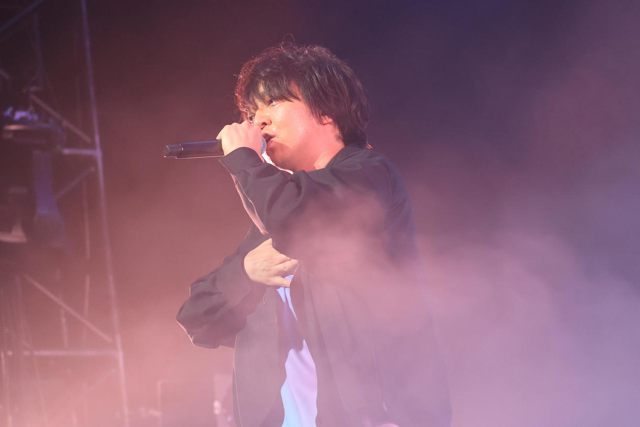 約2年ぶりの全国ツアー八王子公演でパフォーマンスする三浦大知