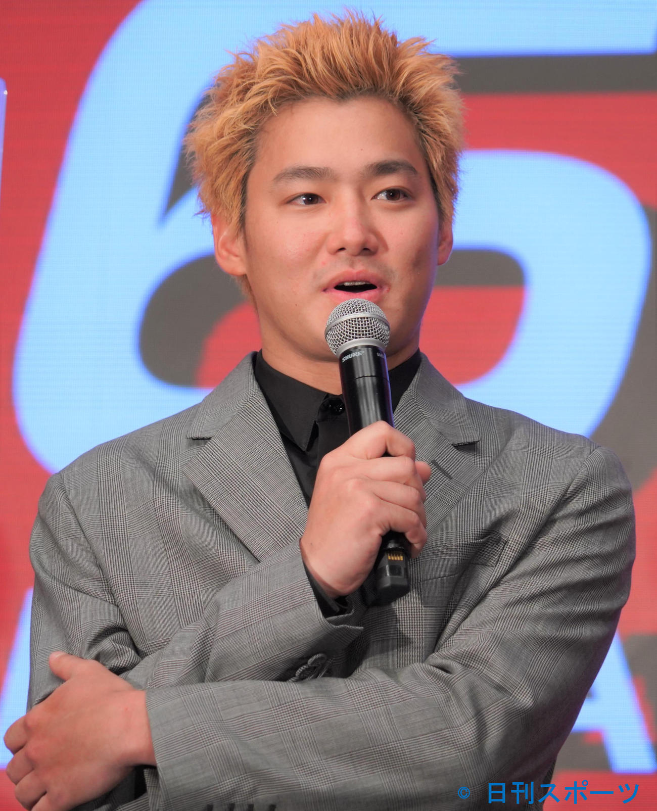 映画「ALIVEHOON　アライブフーン」の完成披露報告イベントに出席した野村周平（撮影・佐藤成）