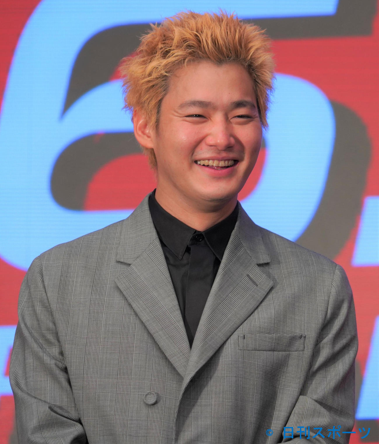 映画「ALIVEHOON　アライブフーン」の完成披露報告イベントに出席した野村周平（撮影・佐藤成）