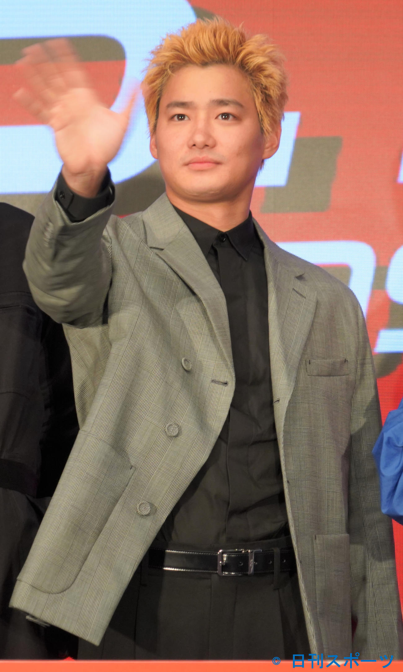 映画「ALIVEHOON　アライブフーン」の完成披露報告イベントに出席した野村周平（撮影・佐藤成）
