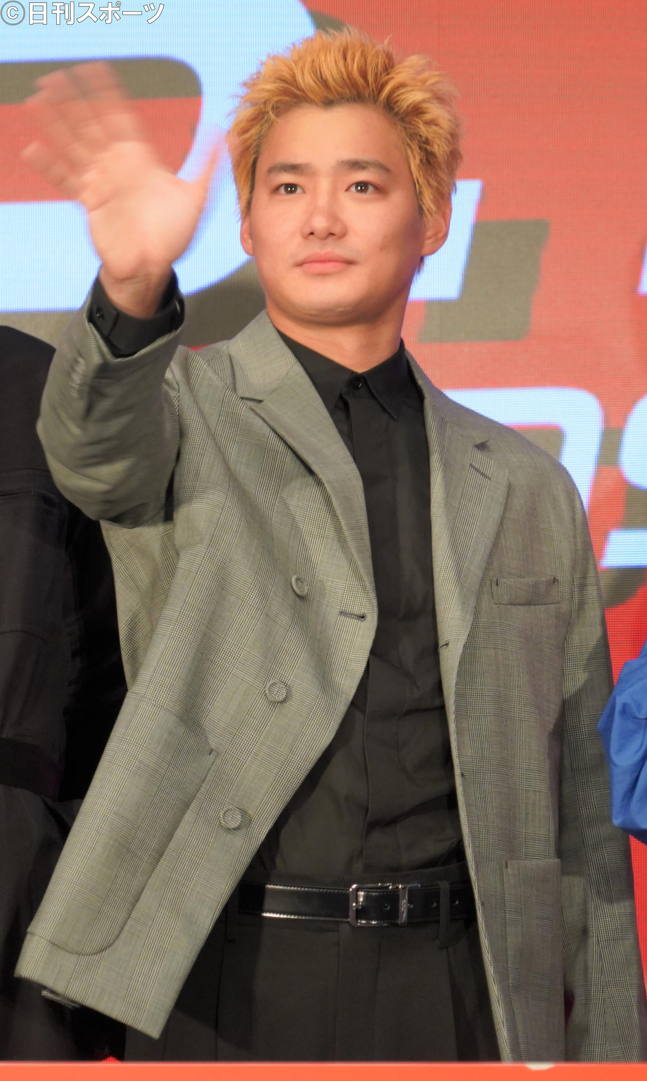 映画「ALIVEHOON　アライブフーン」の完成披露報告イベントに出席した野村周平（撮影・佐藤成）