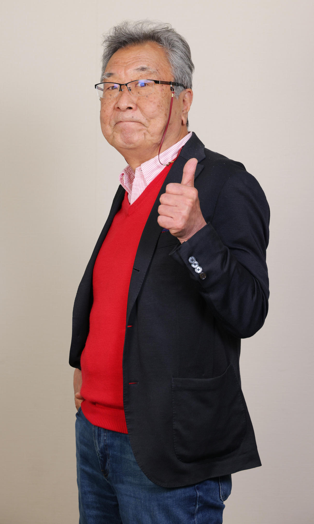 現役で番組演出を続ける原動力やテレビ界への思いなどを語る三宅恵介氏（撮影・中島郁夫）