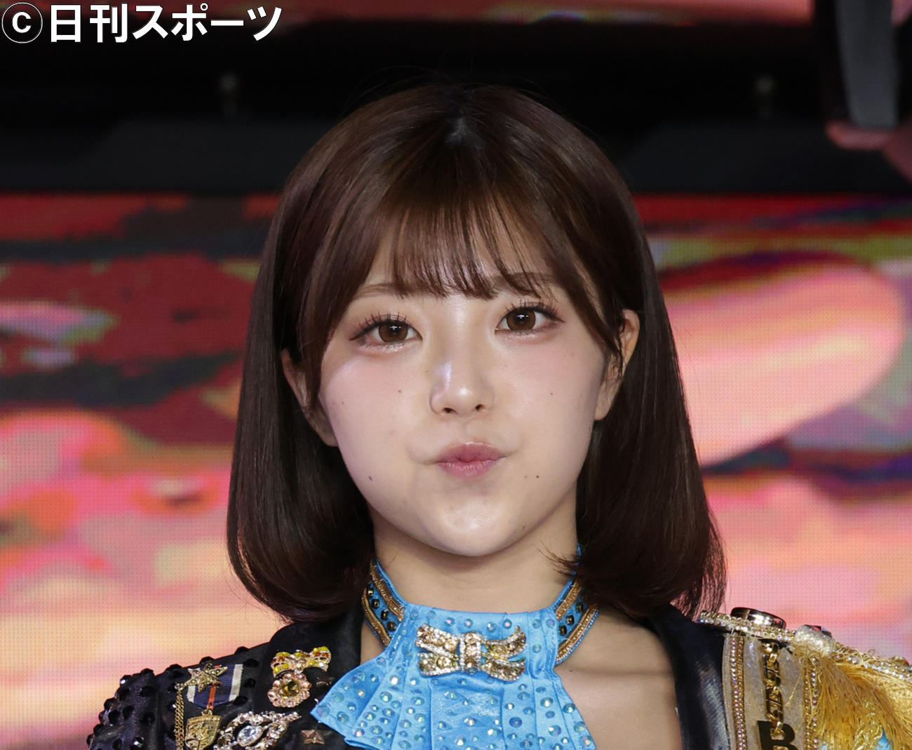 1stDVDを発売し「六本木・結界解除祭り！！」を開催したバーレスク東京のもも（撮影・中島郁夫）