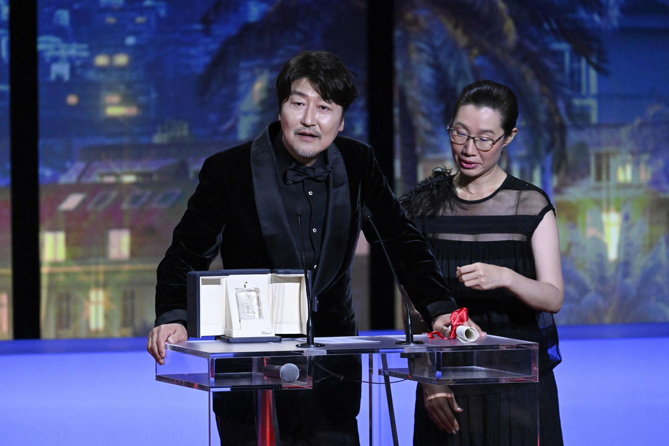 カンヌ映画祭で男優賞を受賞したソン・ガンホ