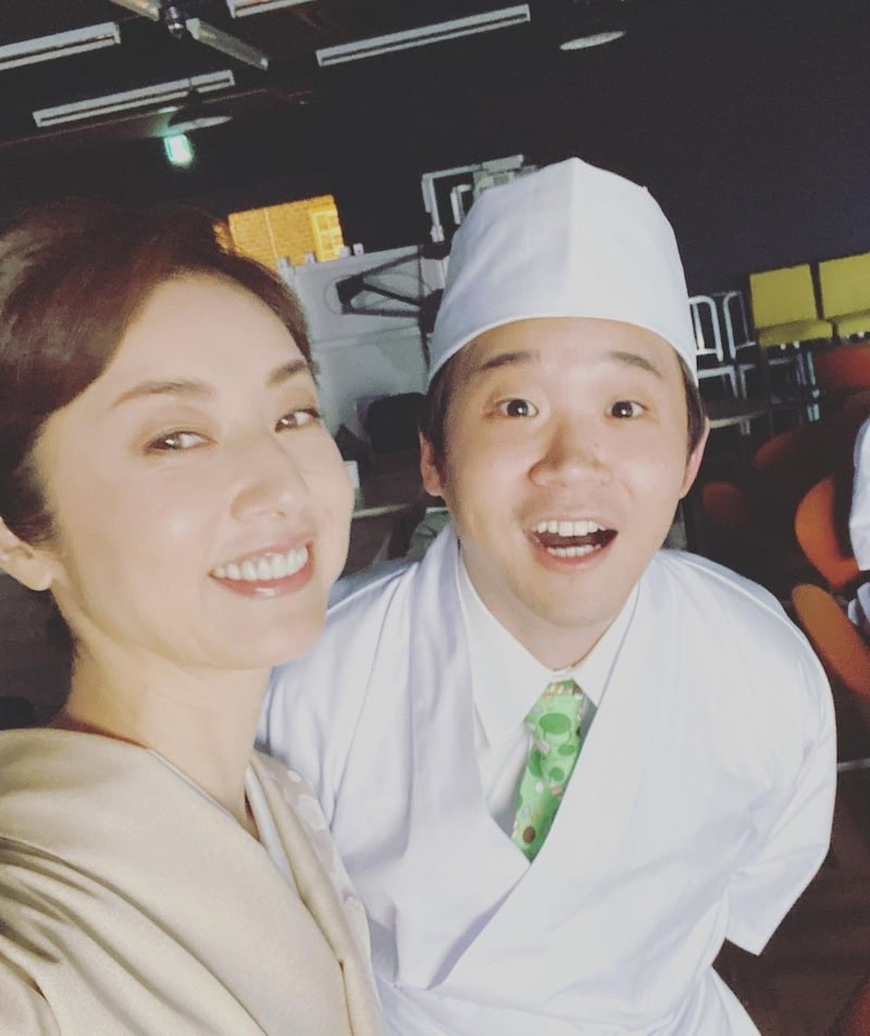 矢本悠馬とのツーショットを披露した高岡早紀（高岡早紀アメーバオフィシャルブログから）