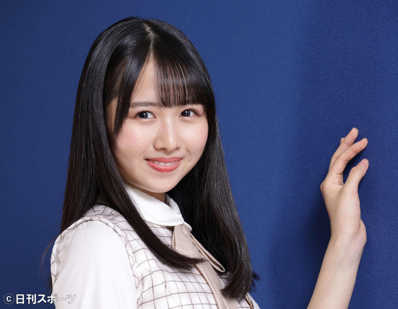 日向坂46上村ひなの（2021年撮影）