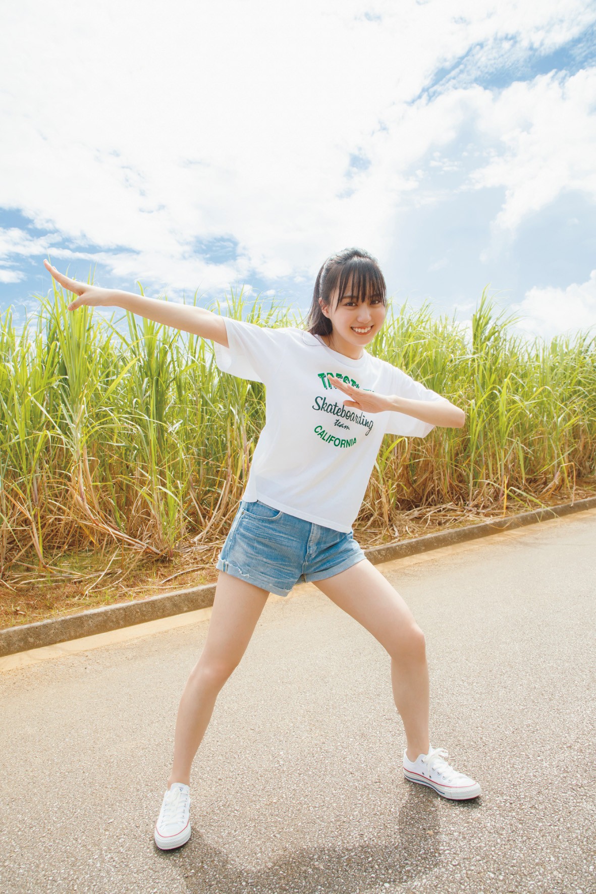乃木坂46賀喜遥香ファースト写真集「まっさら」の先行カット（撮影／菊地泰久）