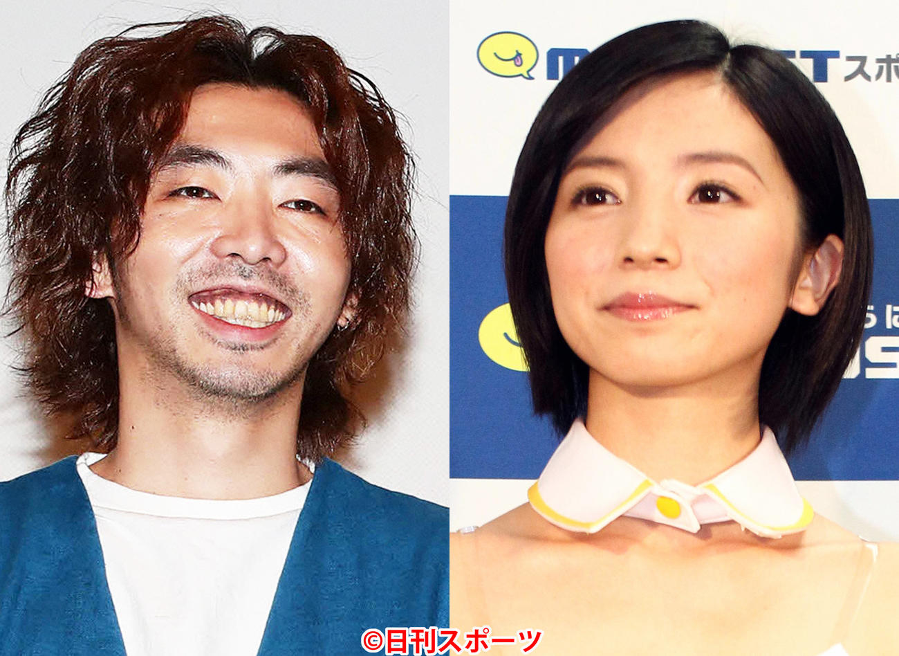 柄本時生（左）と入来茉里