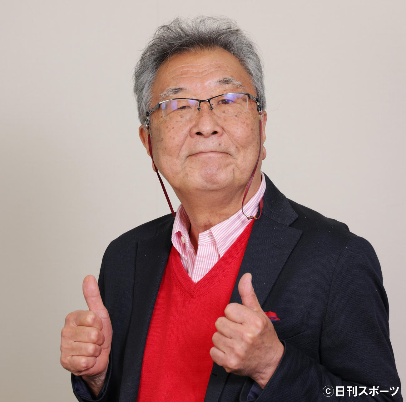 「大将（萩本欽一）、たけしさん、さんまさんの共通点は悪口を言わないこと」と言うフジテレビ三宅恵介エグゼクティブディレクター（撮影・中島郁夫）