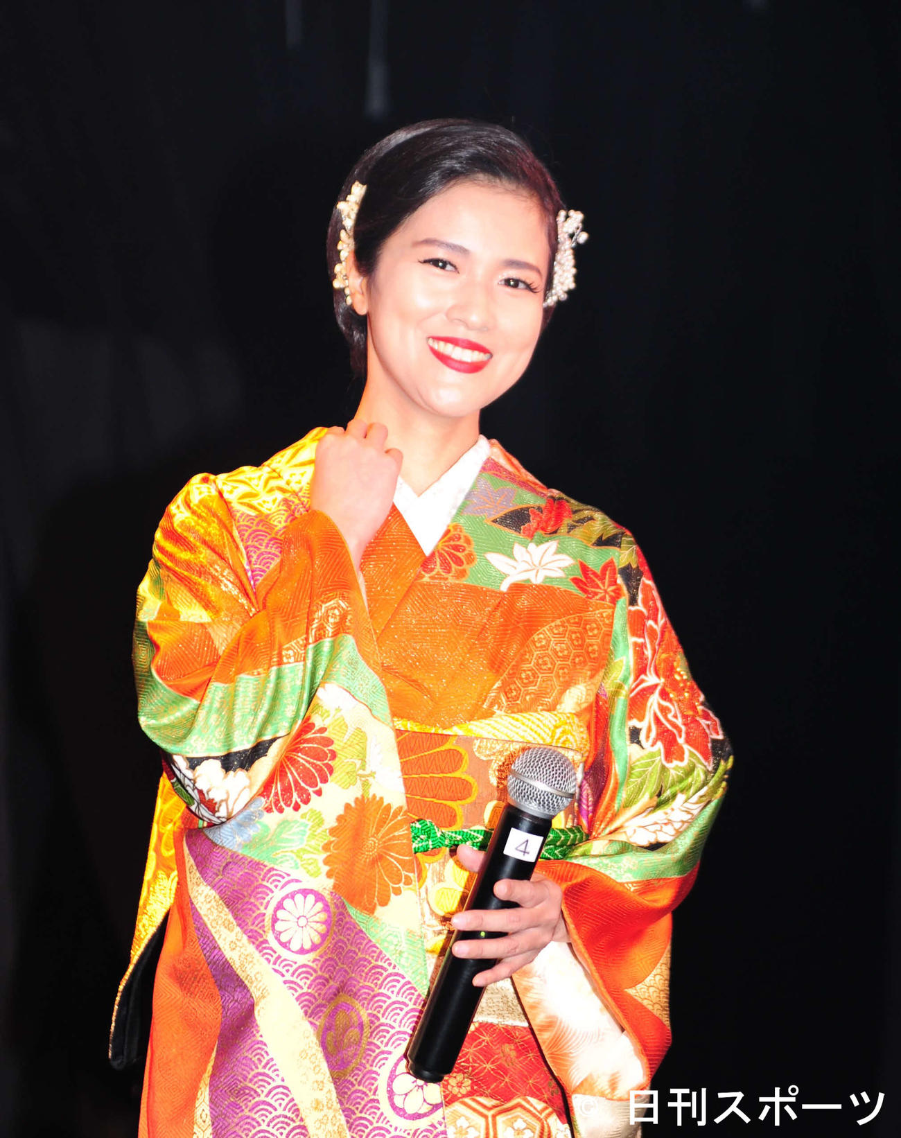 約4年ぶりにライブを行った出光仁美
