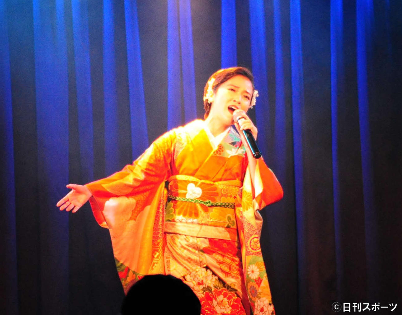 約4年ぶりにライブを行った出光仁美