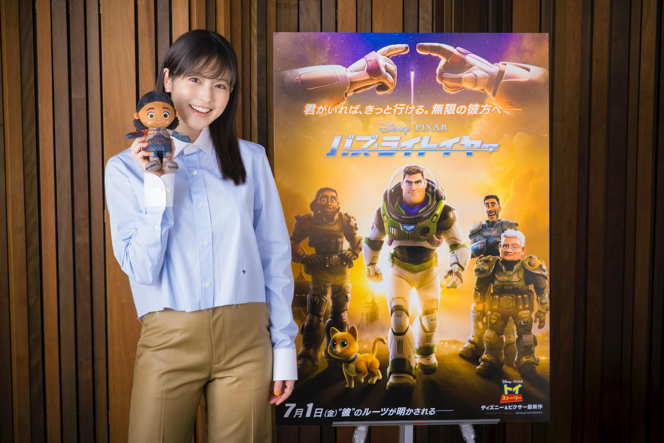ディズニー＆ピクサー映画「バズ・ライトイヤー」でイジーの日本版声優を務める今田美桜（C）2022 Disney／Pixar. All Rights Reserved.