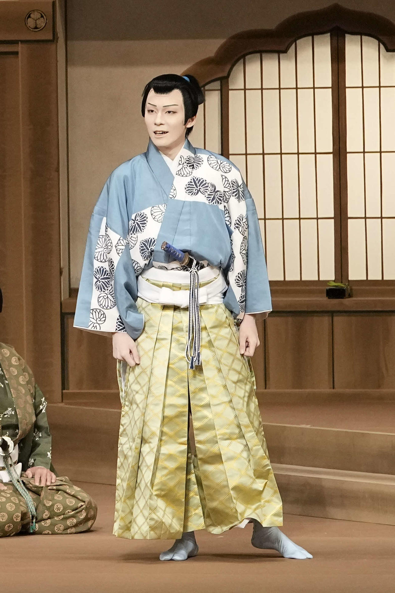 「信康」に出演する市川染五郎（松竹提供）