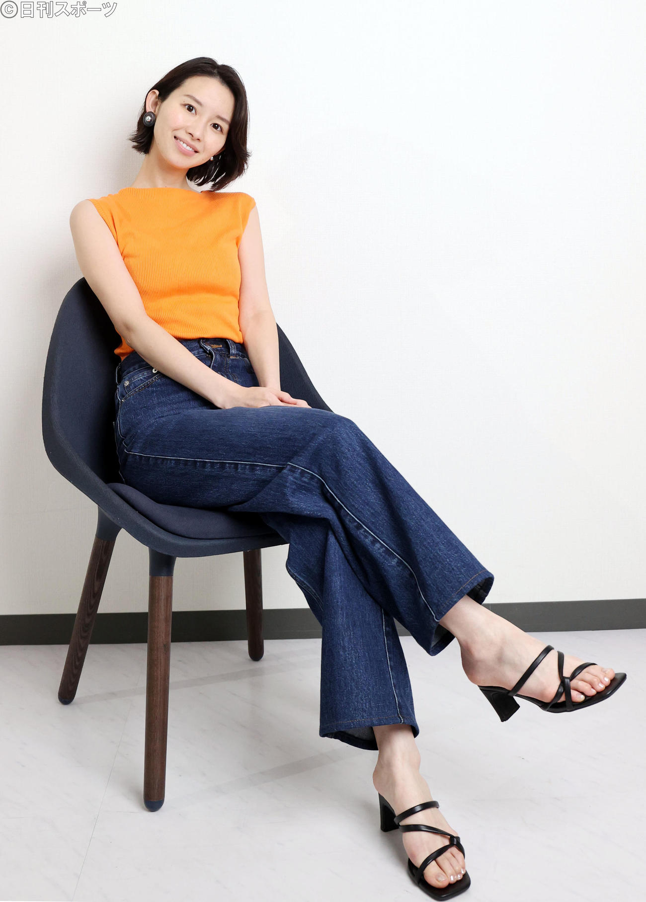 英国仕込みの演技で今後の活躍がますます楽しみな斎藤莉奈（撮影・狩俣裕三）
