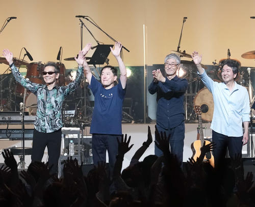 チューリップが50周年コンサート「すっかりじじいバンドに」財津和夫