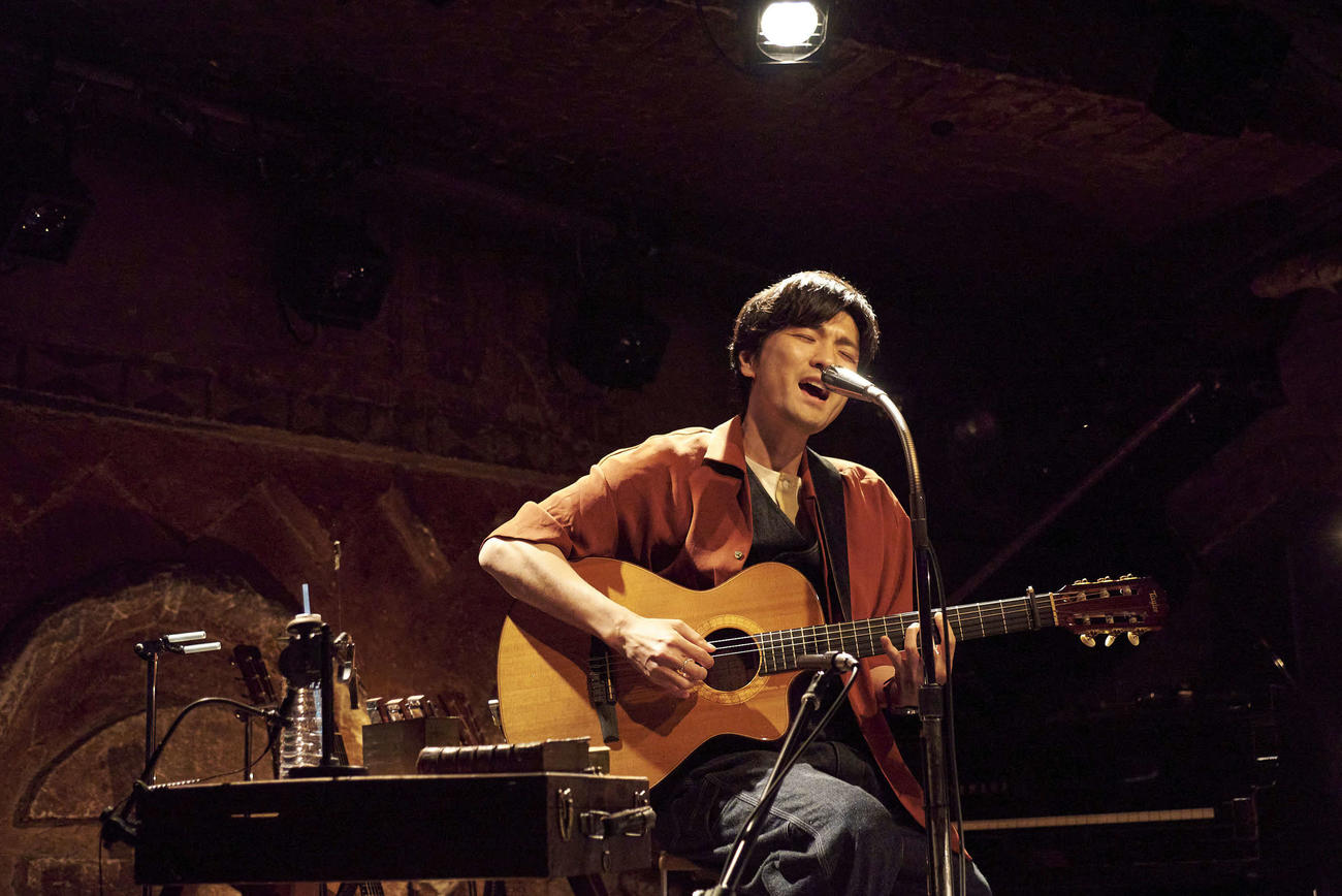 20周年記念ツアーの初日公演を行った森山直太朗