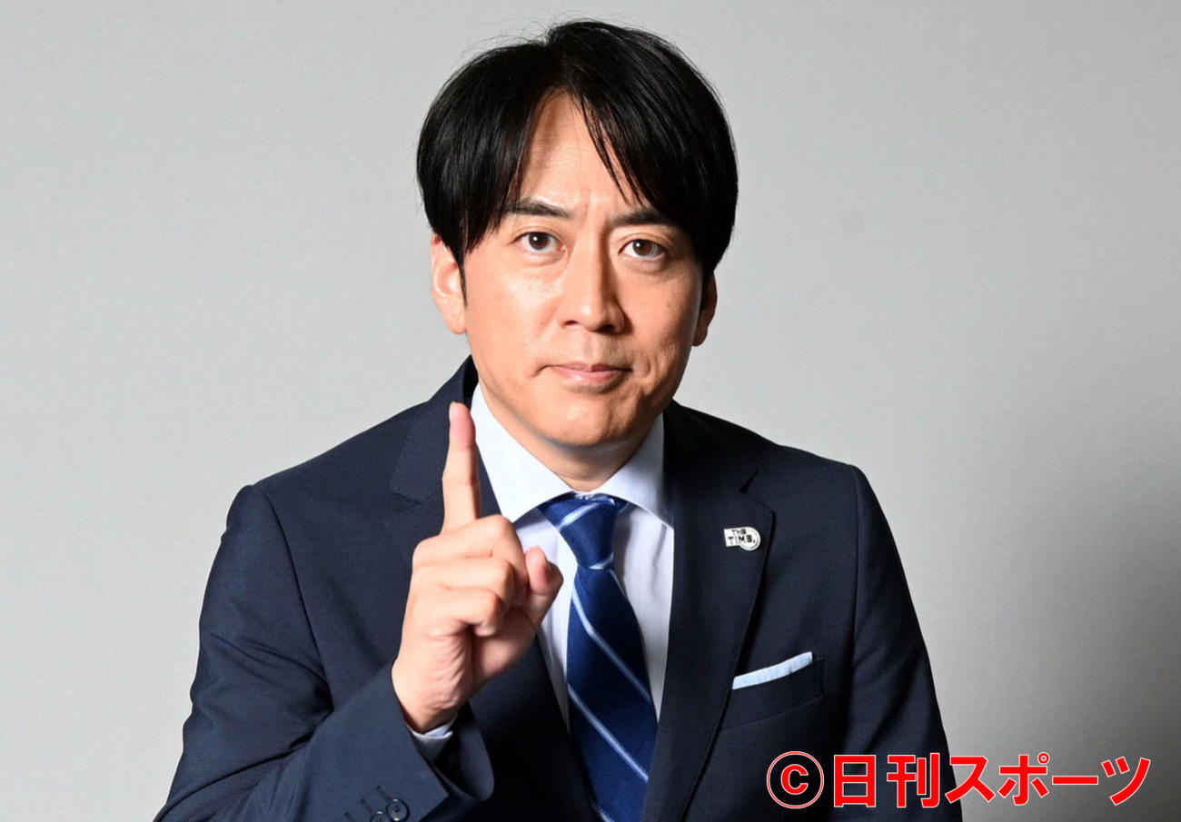 TBS安住紳一郎アナ（2021年12月撮影）