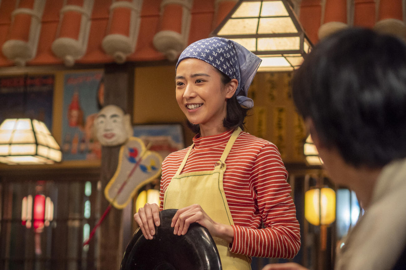 朝ドラ「ちむどんどん」より。主人公の比嘉暢子（黒島結菜）（C）NHK
