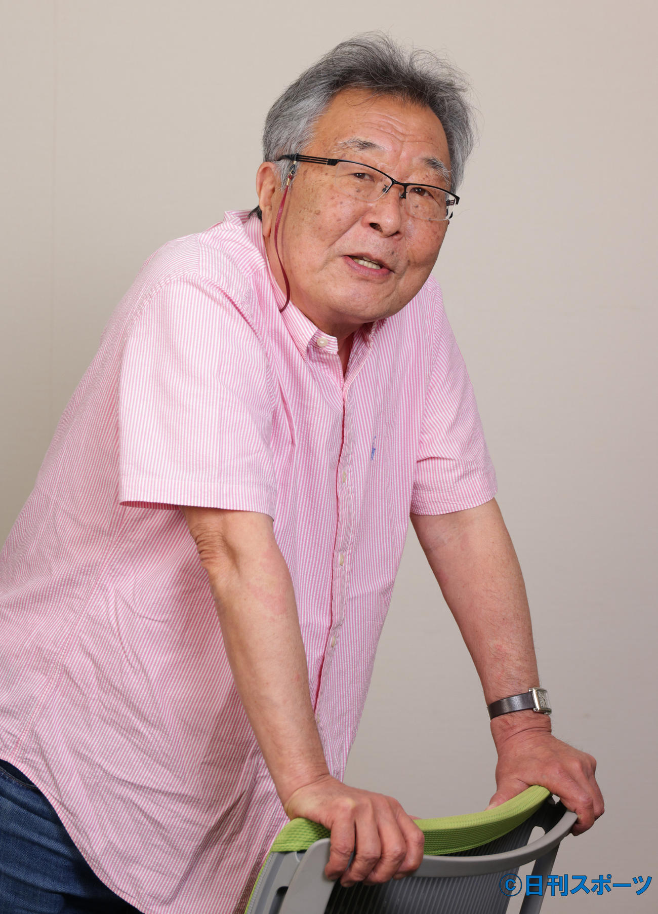 「『明石家サンタ』の演出はずっと続けています」と言うフジテレビ三宅恵介エグゼクティブディレクター（撮影・中島郁夫）