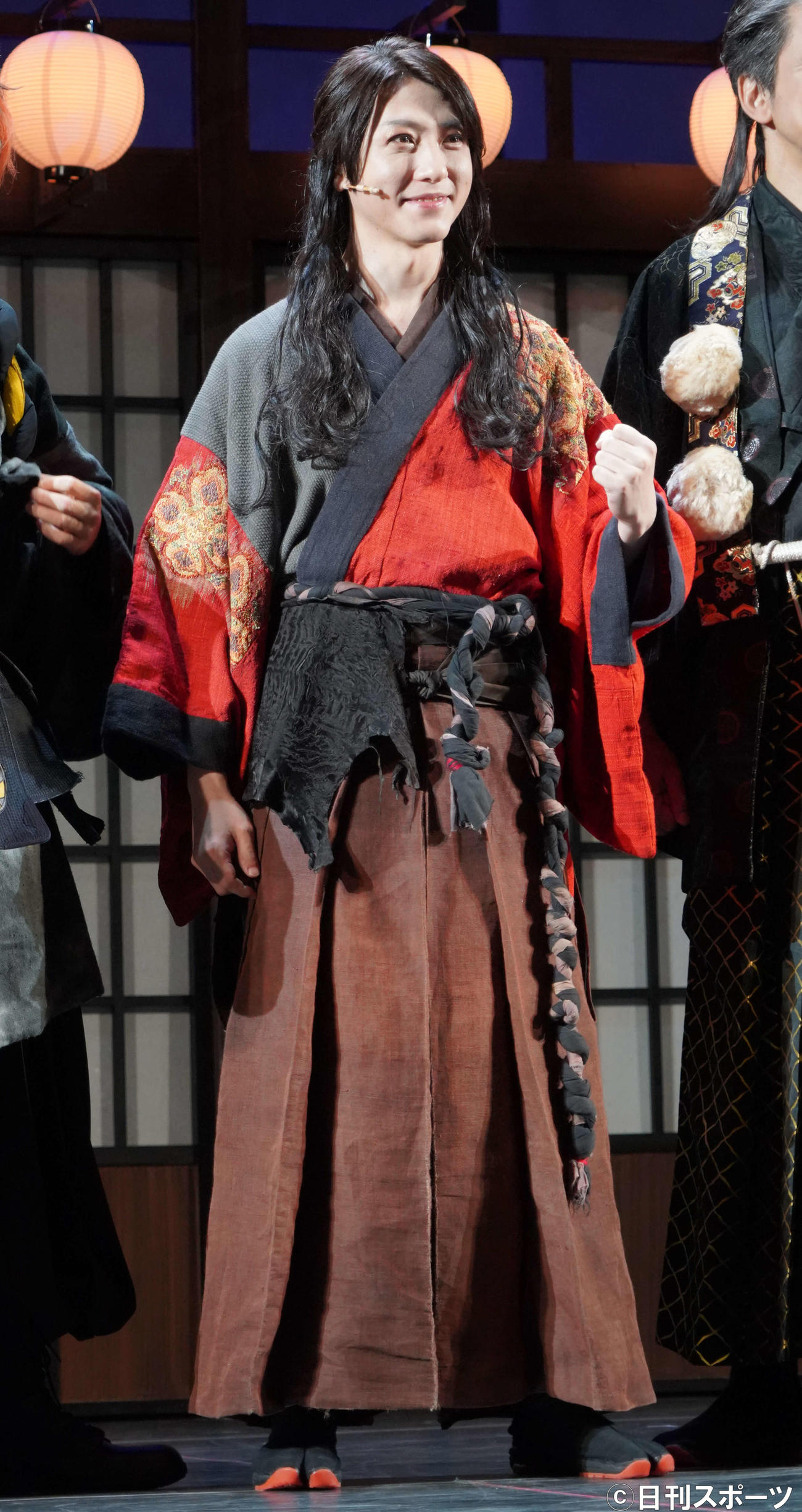 舞台「死神遣いの事件帖－幽明奇譚－」の取材会に出席した鈴木拡樹（撮影・佐藤成）