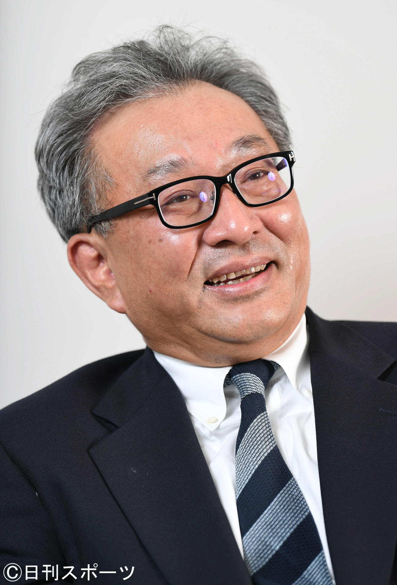 遠藤龍之介副会長（19年6月撮影）