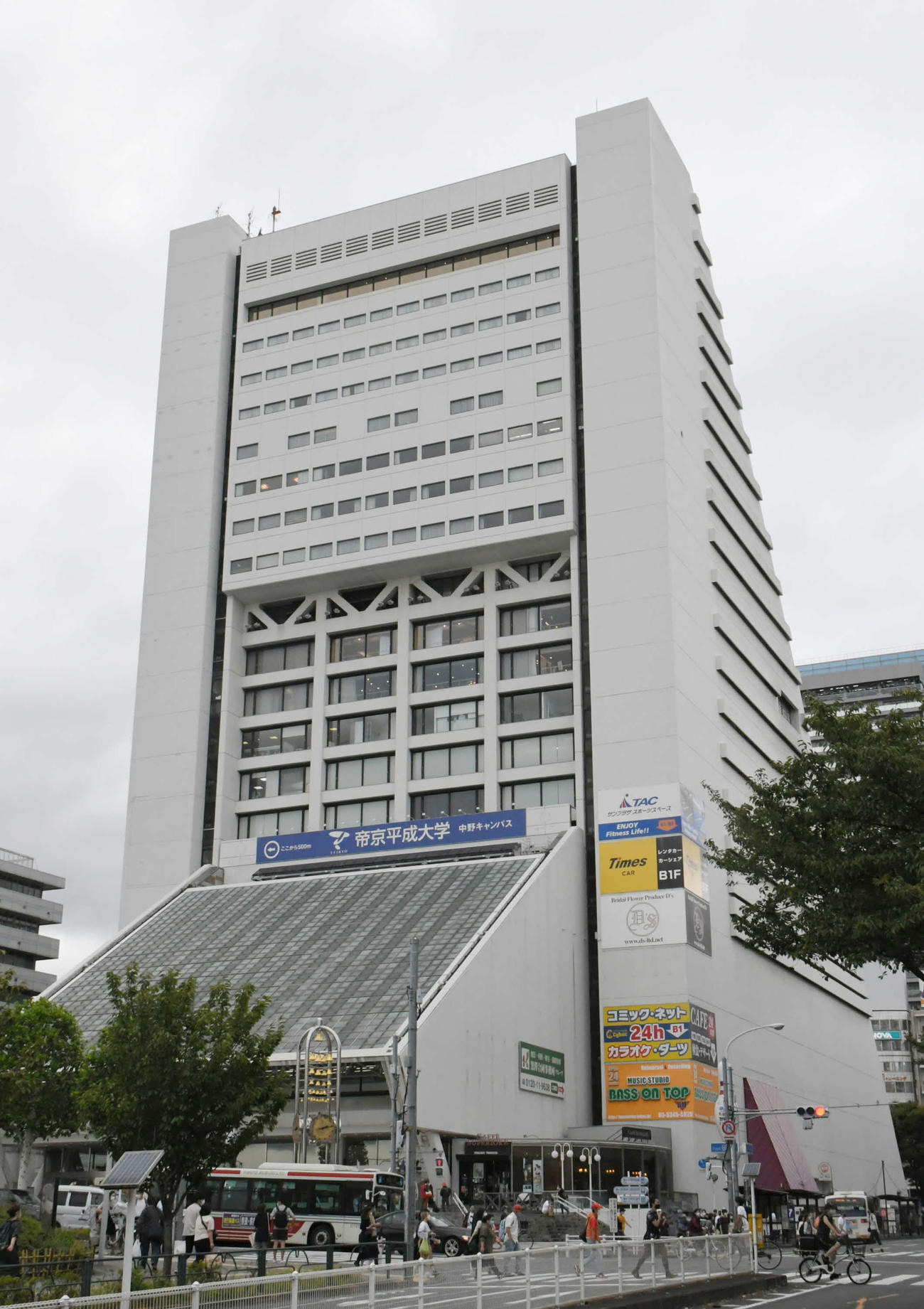 中野サンプラザ（2021年9月撮影）