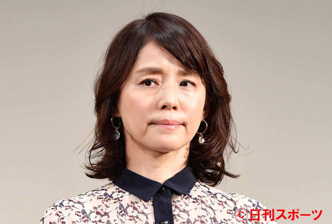 石田ゆり子（2021年4月撮影）
