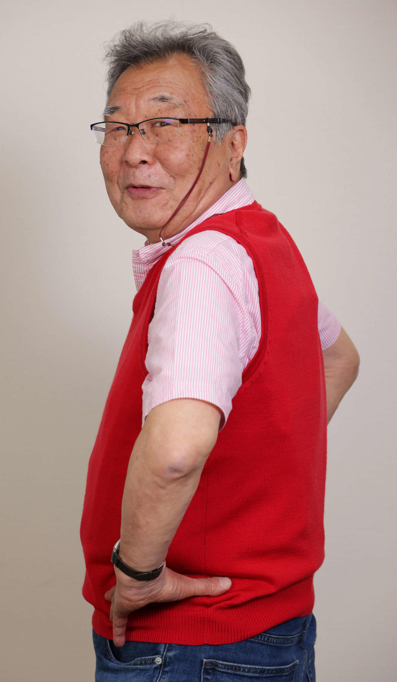 「恩人の常田久仁子さんと一緒に『おそく起きた朝は…』を作りました」と振り返るフジテレビ三宅恵介エグゼクティブディレクター（撮影・中島郁夫）
