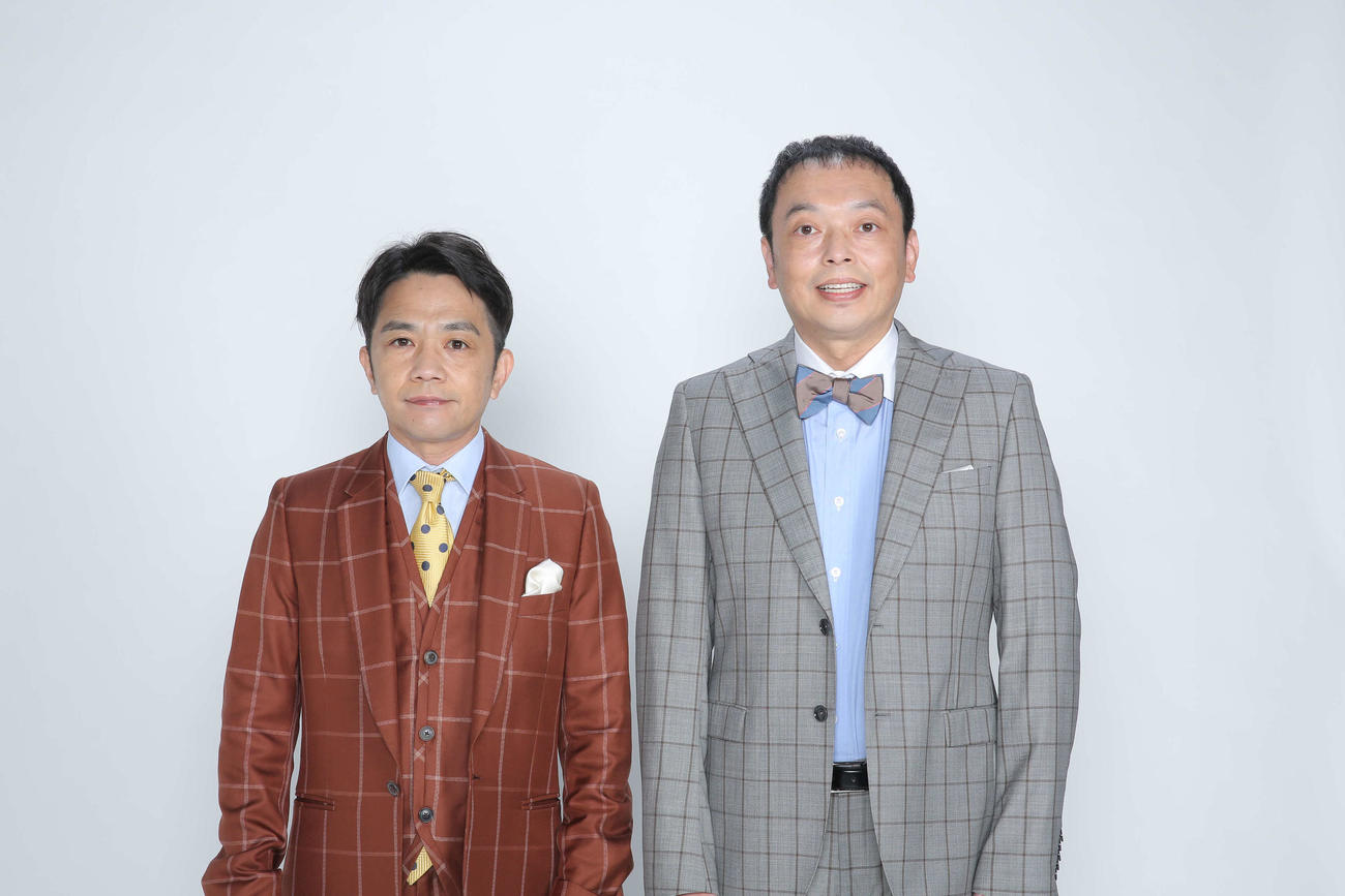 吉本興業が12年ぶりに開催するお笑いフェス「LIVE STAND 22－23」のライブスタンジャーに就任した中川家（C）LIVE STAND 22－23