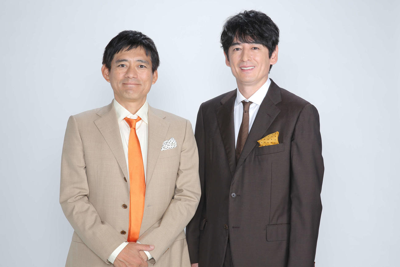 吉本興業が12年ぶりに開催するお笑いフェス「LIVE STAND 22－23」のライブスタンジャーに就任した博多華丸・大吉（C）LIVE STAND 22－23