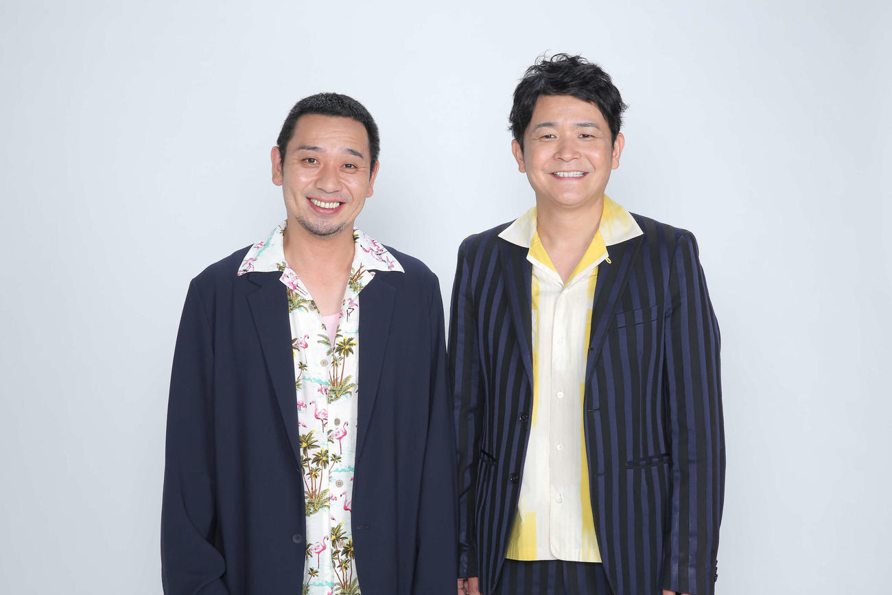 吉本興業が12年ぶりに開催するお笑いフェス「LIVE STAND 22－23」のライブスタンジャーに就任した千鳥（C）LIVE STAND 22－23