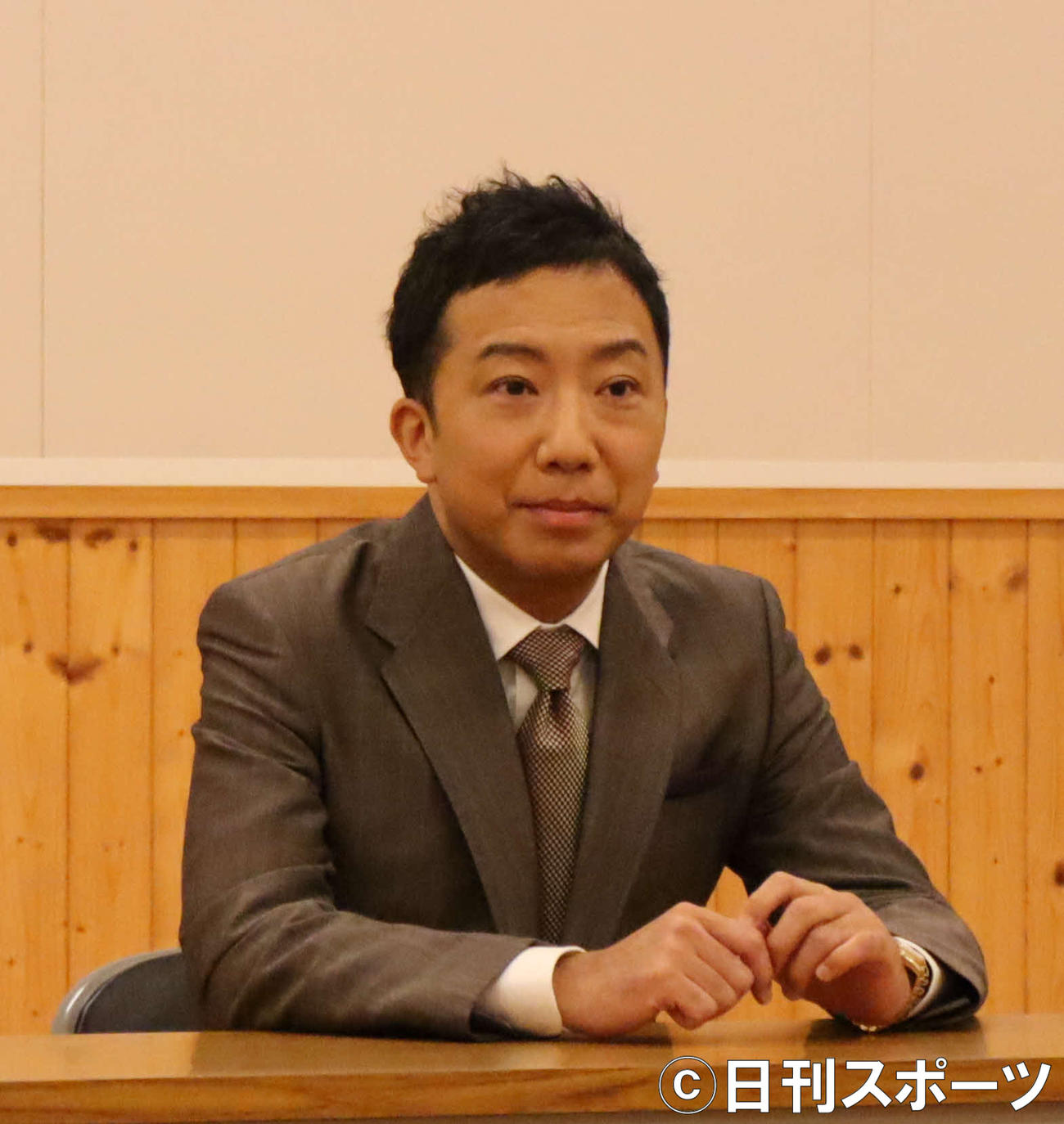 「通し狂言　當世流小栗判官」の取材会を行った市川猿之助
