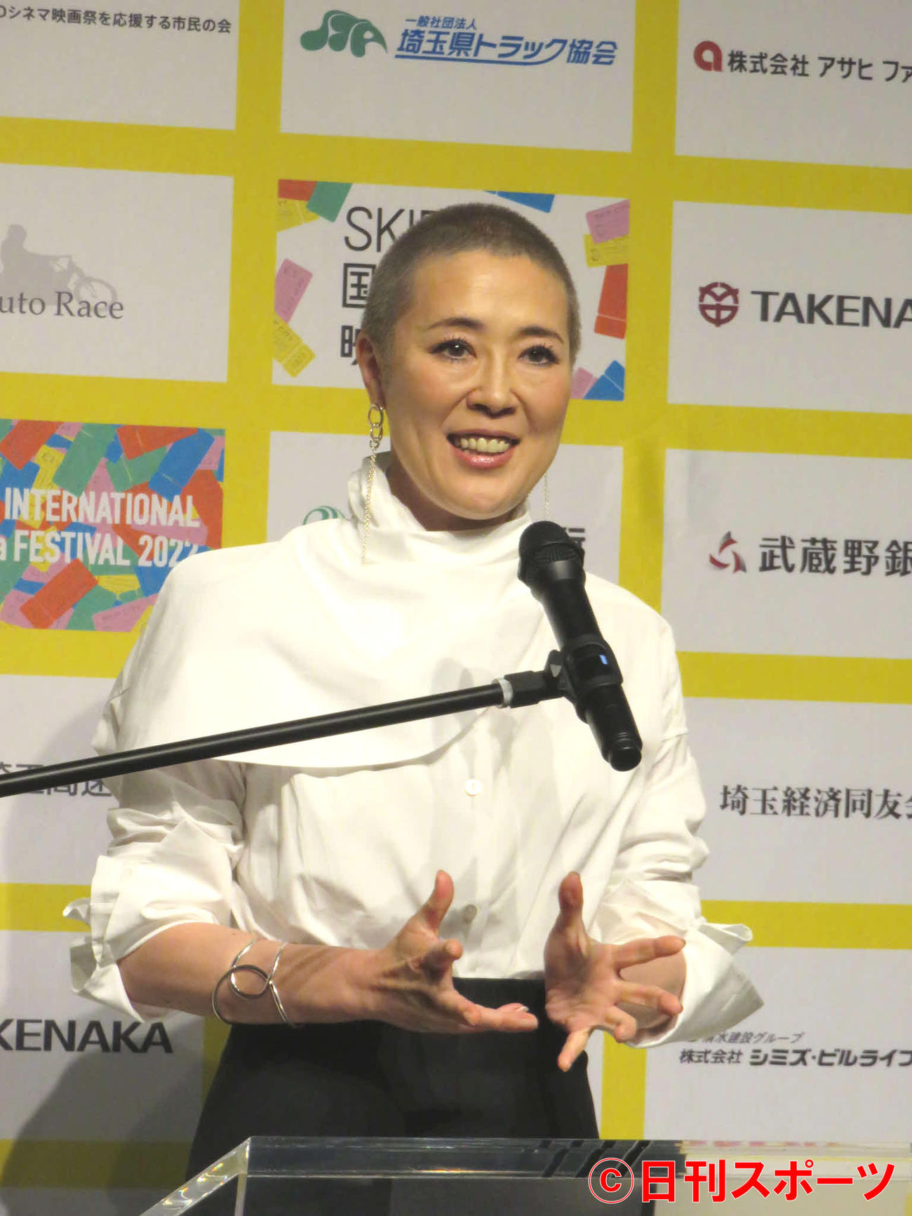 SKIPシティ国際Dシネマ映画祭で審査委員長を務める寺島しのぶ