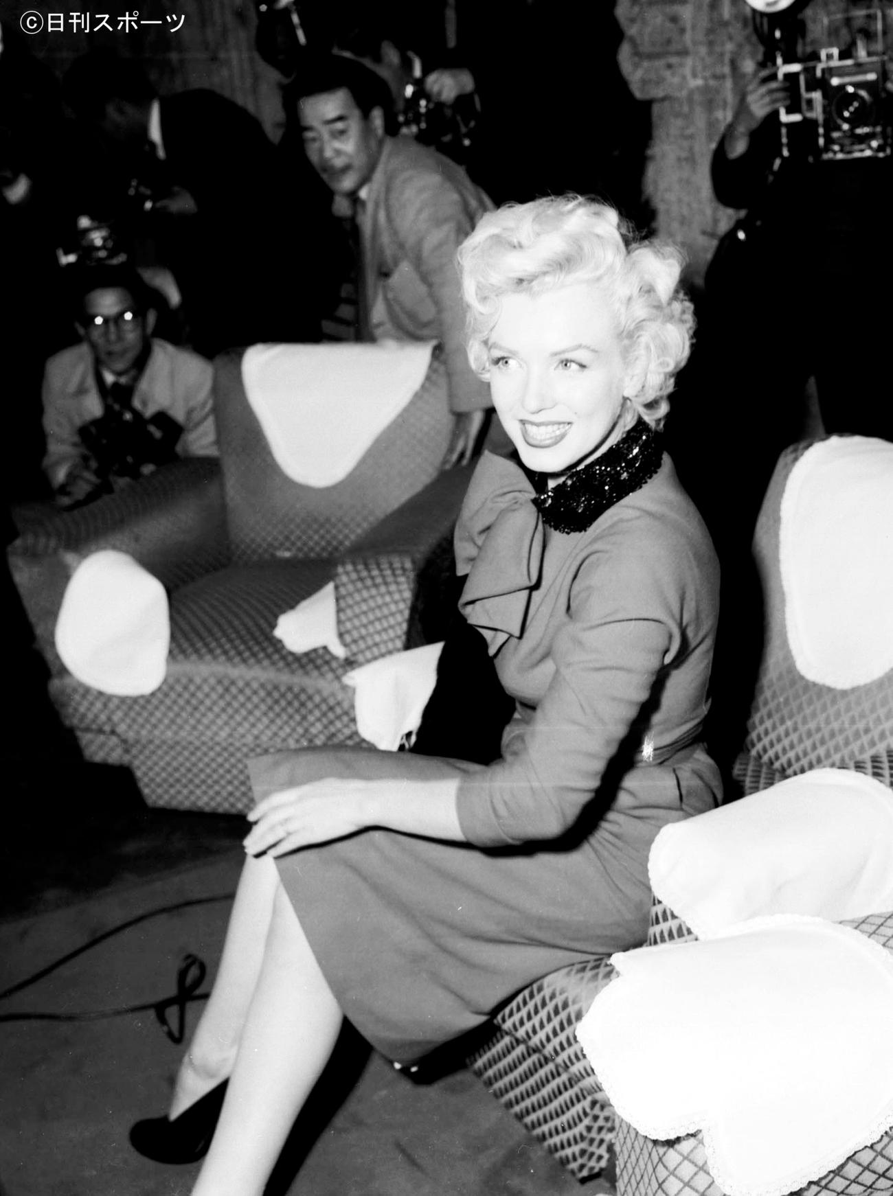 マリリン・モンロー（1954年2月撮影）