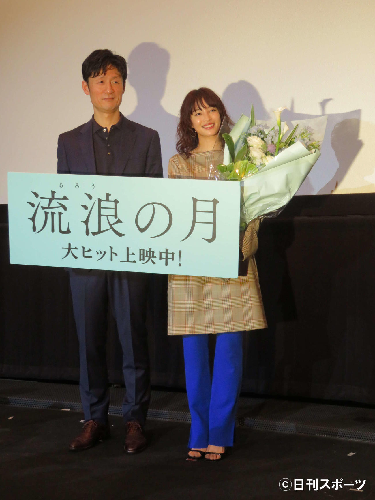 映画「流浪の月」トークイベントに登壇した李相日監督と広瀬すず（撮影・村上幸将）