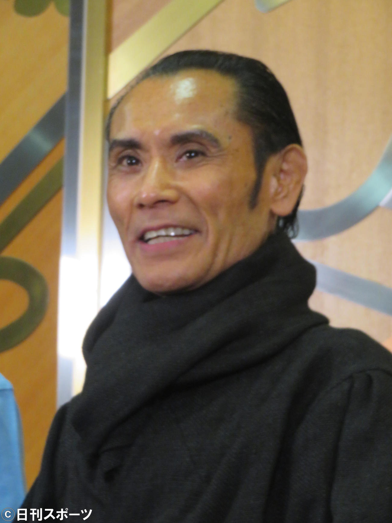 片岡鶴太郎（2019年12月7日撮影）