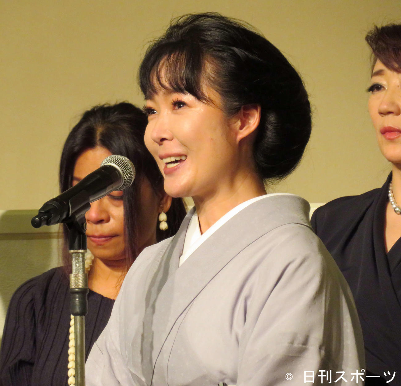 鈴木淳さんの思い出を語った田川寿美