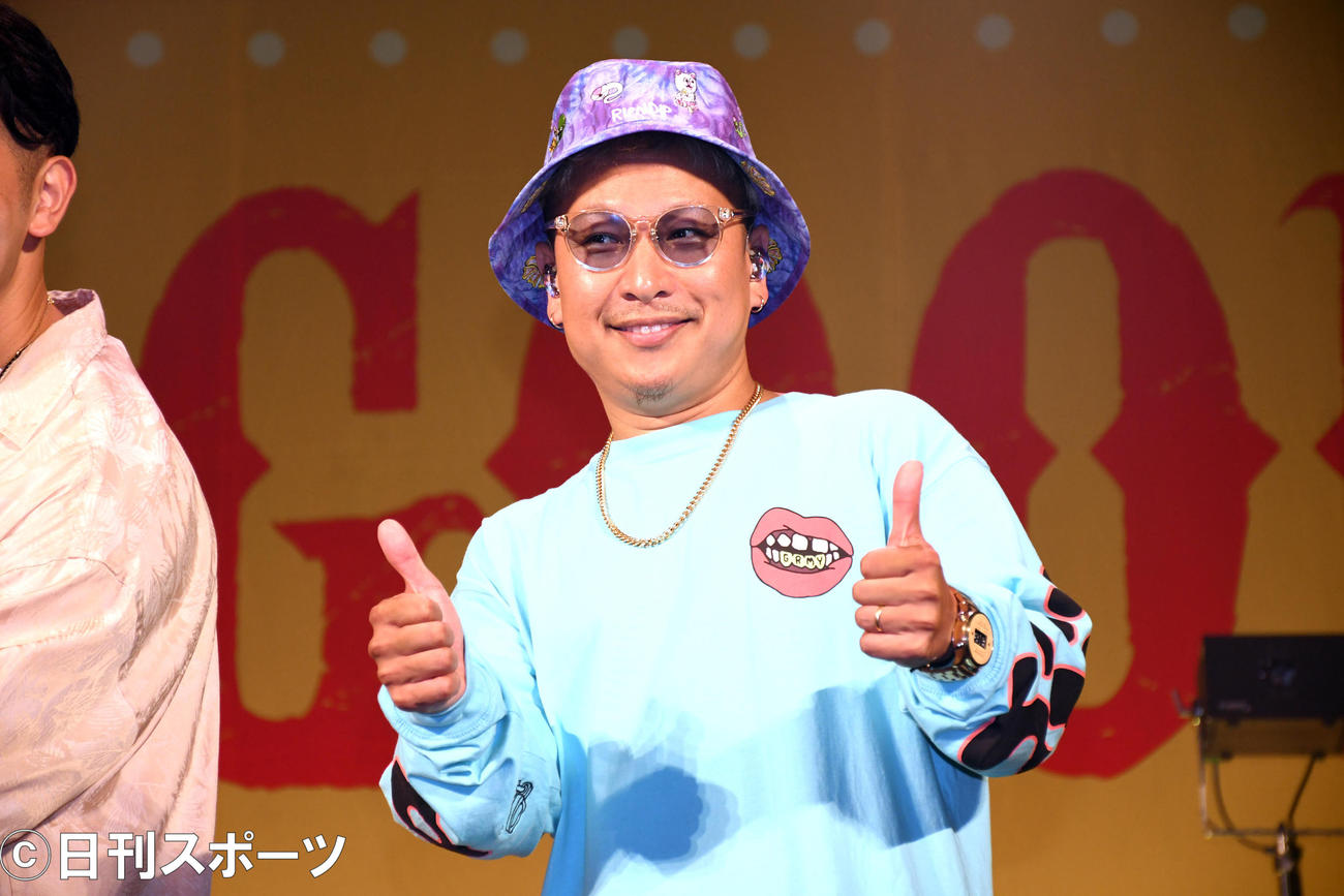 全国ツアー最終公演を行ったベリーグッドマンのMOCA（撮影・大友陽平）