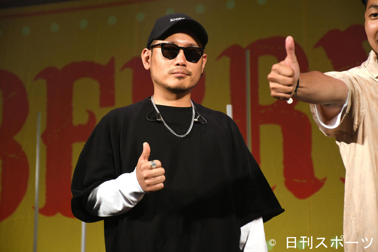 全国ツアー最終公演を行ったベリーグッドマンのHiDEX（撮影・大友陽平）