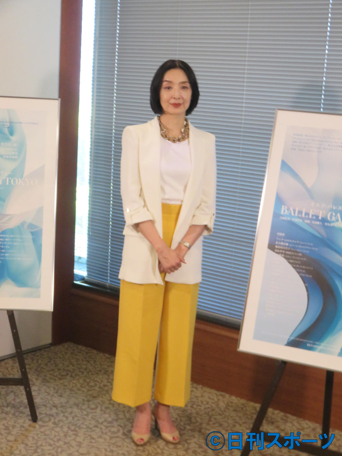 「キエフ・バレエ支援チャリティー　BALLET GALA in TOKYO」の芸術監督を務める草刈民代