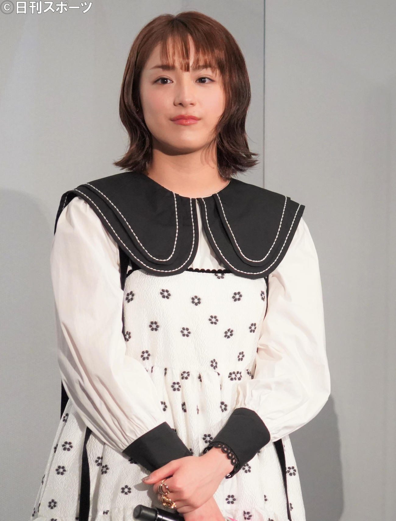 映画「恋は光」公開記念舞台あいさつに出席した平祐奈（撮影・佐藤成）
