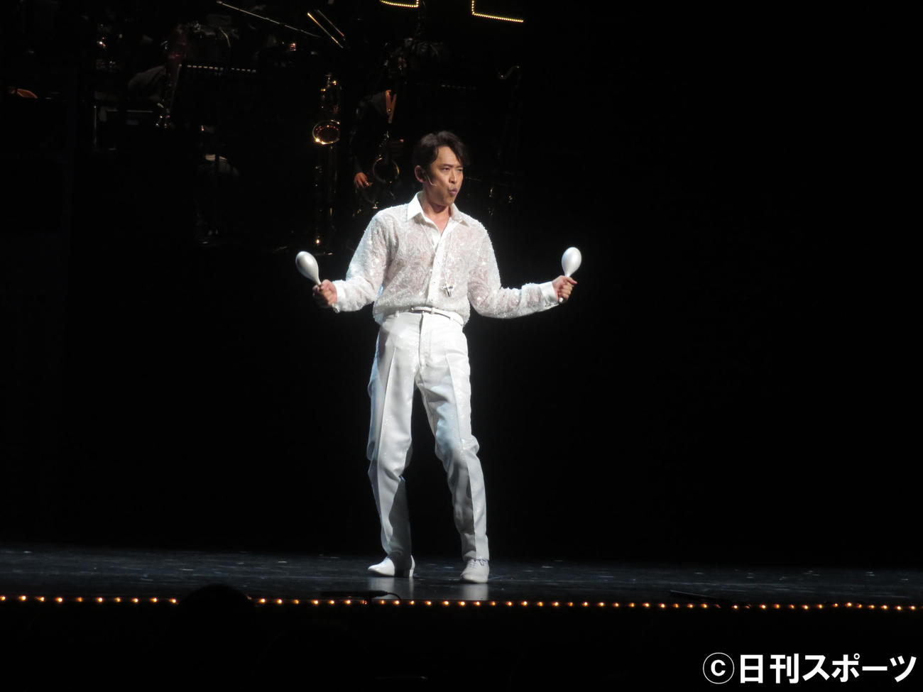 ミュージカル「THE BOY FROM OZ」に主演する坂本昌行（撮影・横山慧）