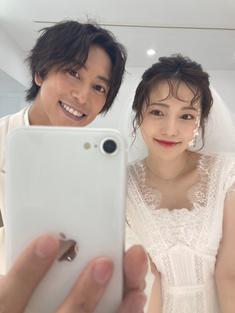 岳×遥香【私たち結婚しました】オフィシャルブログより