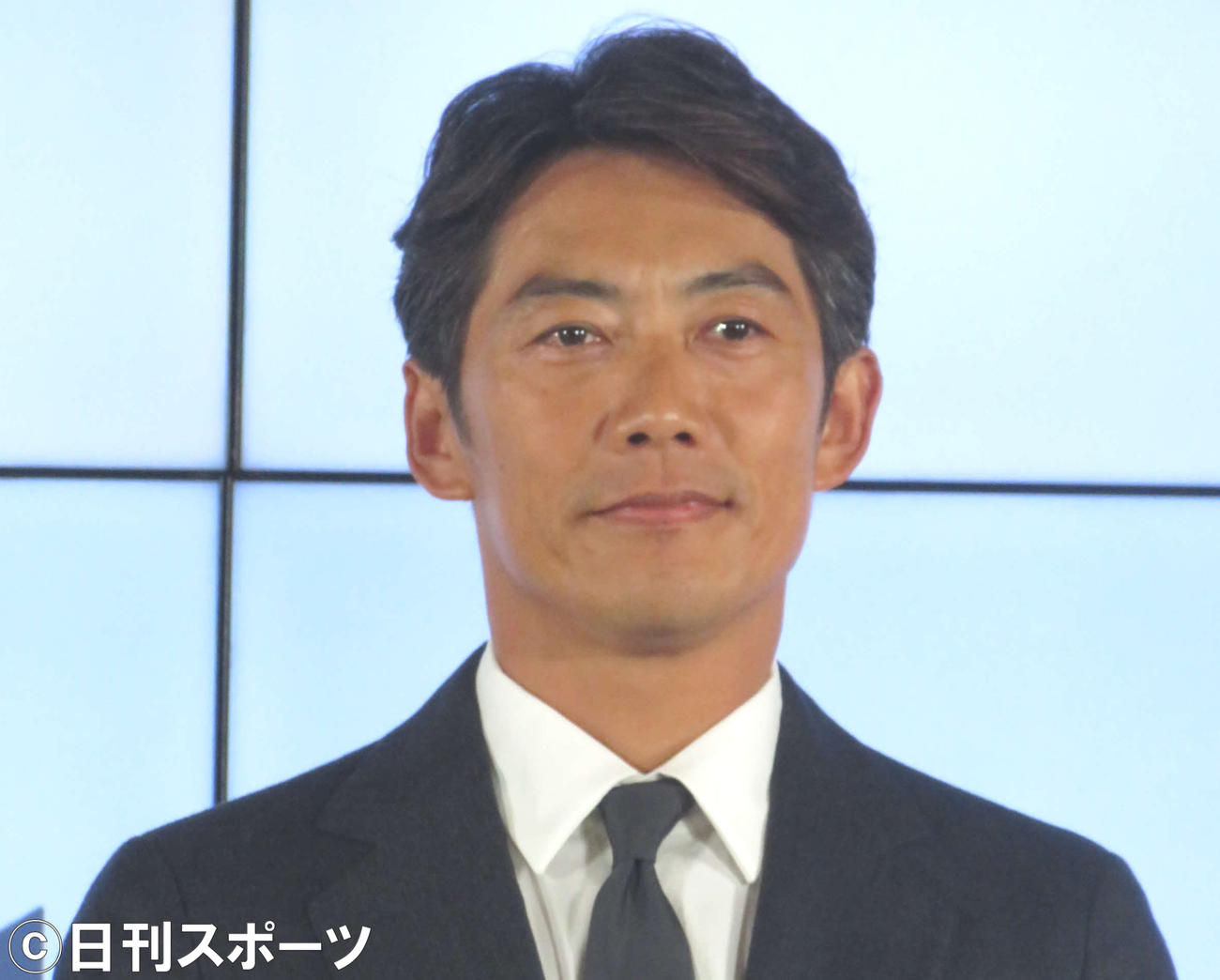 ベネフィット・ワン新CM発表会に登壇した反町隆史（撮影・村上幸将）
