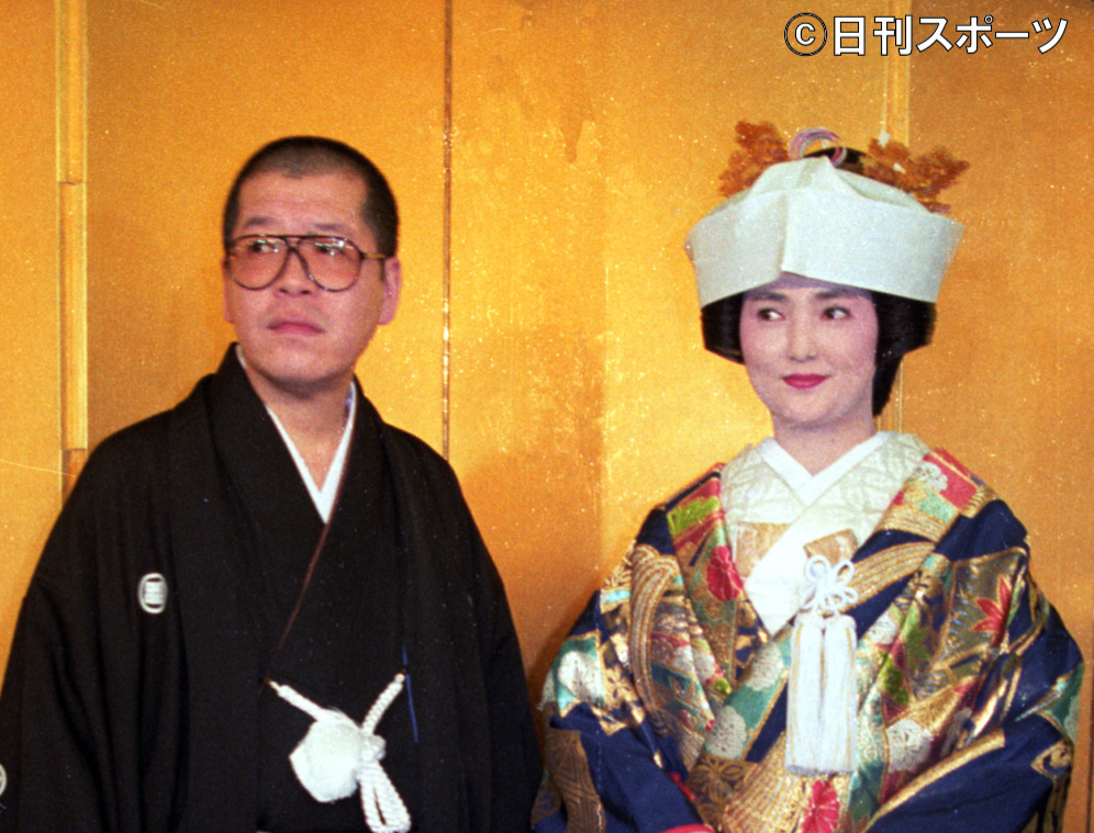 結城貢さんと泉じゅんさん（1989年11月撮影）